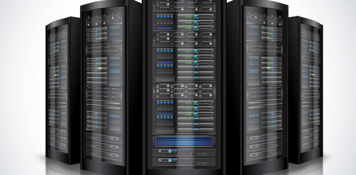 Serwery w datacenter