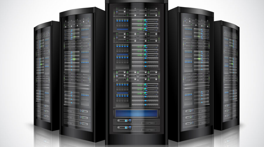 Serwery w datacenter